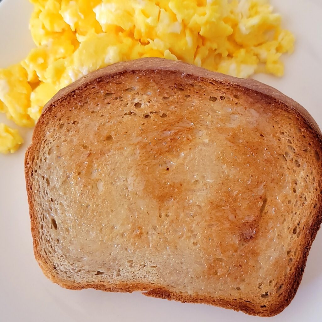 Toasted oatmeal honey wheat bread