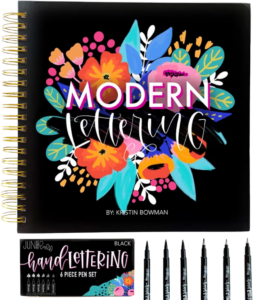 calligraphy kit, creative writing gifts, relaxing hobbies, DIY art kits for adults